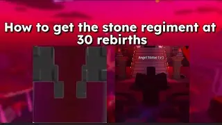 SHADOVIS RPG HOW TO GET THE STONE REGIMENT QUICK
