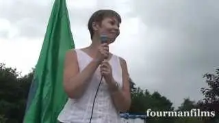Caroline Lucas MP Reclaim the Power - Solidarity Sunday 18 08 13
