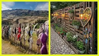 Необычные красивые заборы для дома: заборы, которые вдохновляют 🌟