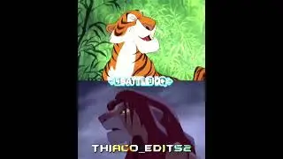 Shere Khan Vs Simba(Remake WITH Proof)#naoflopa #edit #jeitodisney #disneybr