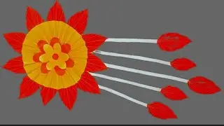 Beautiful wall hanging craft diy |easy wall decor ideas 💡new craft 2026 #craftideas #homedecor 