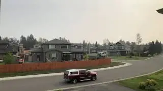 Alaska Wildfire Smoke - Anchorage - August 19th 2019