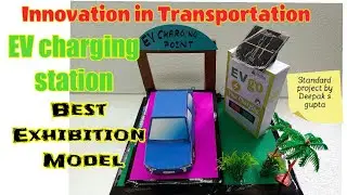 Ev charging working model #evcharging #evchargingstation #evchargingpoint #newideas #sciencefair