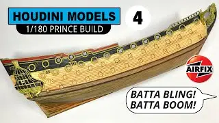 Покраска и золочение — Airfix Prince, часть 4, с золотыми ручками и эффектами дерева Lifecolor