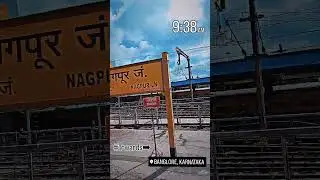 nagpur to banglore#rajdhani express#travels🚇
