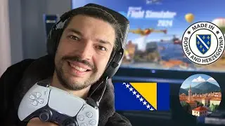 Exploring Sarajevo: Microsoft Flight Simulator 2024 on PS5 Pro! 🇧🇦✈️ [Balkan Bridge Flight]