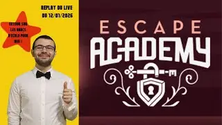 Nouveau Jeu ! : J'int&egrave;gre une &eacute;cole d&eacute;di&eacute; aux Escape Games ?! Le r&ecirc;ve !!! 😍❓🔍