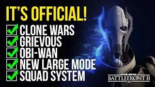 Star Wars Battlefront 2 News - Clone Wars, New Squad System, Large Scale Non-Linear Mode, and More