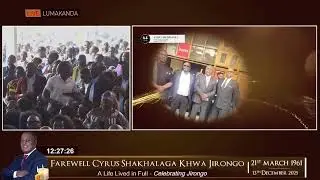 Fare thee well Cyrus Jirongo (CJ), Lumakanda, Kakamega County