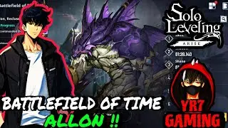 BATTLEFIELD OF TIME 🤯!! ALLON RECLUSE OF THE DEEP SEA 🥶💀 || SOLO LEVELING ARISE 🥰