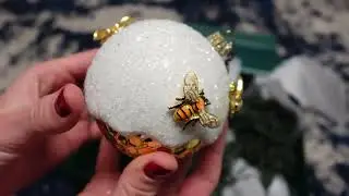 Unboxing  of our Ornaments and Christmas Ornament Hooks