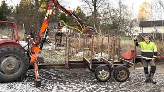 Building a Forestry Trailer from Scrap. Pt 2.