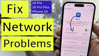 How To Fix Network Issues On iPhone 17, 16 Pro, 16 Pro Max (iOS 26) In 2026