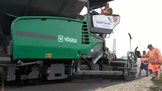 World's Fastest Modern Road Construction Machines Amazing Extreme Asphalt Paving Machine