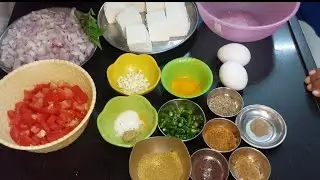  Paneer Ande Ki Bhaji 😋 | Quick & Tasty Recipe | 