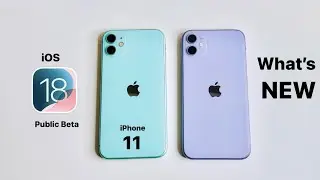 iPhone 11 on iOS 18 Public Beta - What's NEW