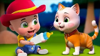 Three Baby Kitten New Compilation Song | Animal Farm Song | Baby Cartoon and Kids Songs | Baby Bobo