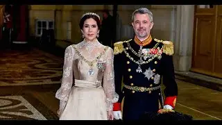 See her Shine! Queen Mary and other Danish Royals celebrate New Year's in style!