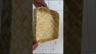 Hand Crafts Video #crafts 📥 tray #leafcraft #diyartandcraft