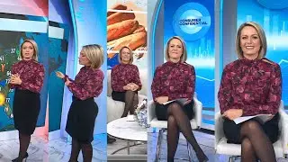 Дилан Дрейер с прогнозом погоды в программе Today Show (и в третьем часе Today Show) на 7 января ...