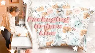 Live Packaging Orders Video | ASMR Packaging Video | Small Business Owner