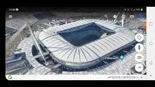 Allianz stadium / Juventus fc stadium / İtaly / Google Earth 3D maps
