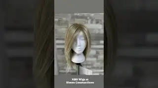 NHS synthetic long blonde wig at Simon Constantinou Hairdressers Cardiff