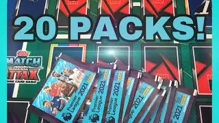 20 PACKS! | PREMIER LEAGUE STICKERS 2021
