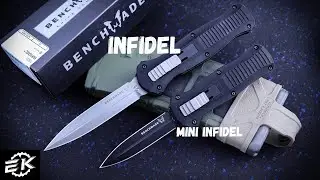 Benchmade Infidel vs Mini Infidel Switchblade knife
