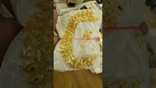 hasuli design neck piece gold plated jewellery#shortvideo #shorts