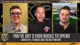 PLL Championship Series Betting
