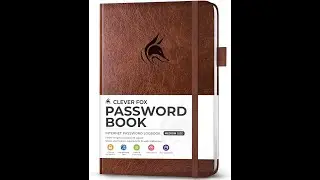 Password Book with Alphabetical Tabs