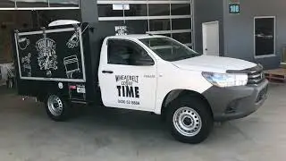 Coffee Ute with Signage