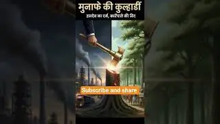 #savetrees #video best song Munafe Ki Kulhari | New Hindi Song 2024 | एक कड़वी सच्चाई
