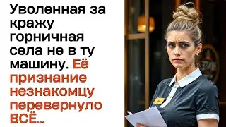 Уволенная за кражу горничная  села не в ту машину. Её признание незнакомцу перевернуло ВСЁ...