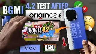 Origin OS Is Here💀 BGMI 4.2 Test Super Smooth + 120 FPS With FPS Meter | Iqoo Neo 10r Is Dead?🤔