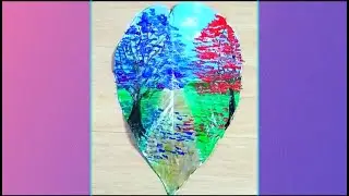 How To Paint Jacaranda Tree | Gerald Art Journey