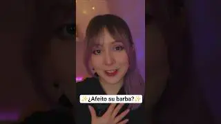 ⭐ASMR barber&iacute;a 🪒✨ | Afeitado con espuma