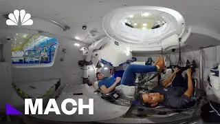 360 Video: Inside Boeing&rsquo;s Starliner Capsule | Mach | NBC News