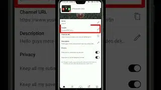 YouTube handle kaise banayen 2023 | How to create youtube handle 2023 | #shorts