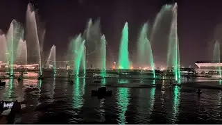Mesmerizing Fountain, Fire & Laser Show at Dubai Festival City 🇦🇪 
