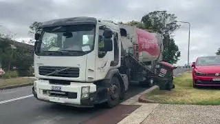 Blue mountains Garbage truck 975 (The old Volvo)
