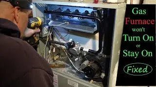 Fix the Most Common Reasons Why a Gas Furnace Starts but then Stops