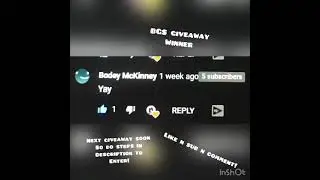 BGS Secret Pet Giveaway Winner 😴