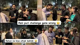 FIRST VLOG 😍| PANI PURI CHALLENGE 😋|REHAN’S VLOG 