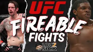 5 Fights That Got UFC Fighters FIRED! | MMA History