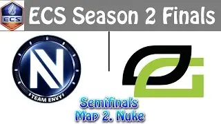 Semifinals | EnVyUs vs OpTic Gaming [Map 2-Nuke] | ECS Season 2 Finals 2016