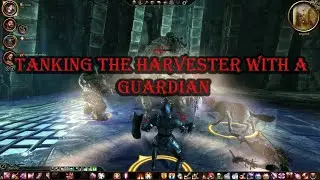 The hardest fight in Dragon Age Origins - Guardian specialization Tanking Strategy for the Harvester