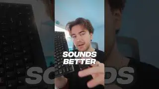 This keyboard sounds better than yours..