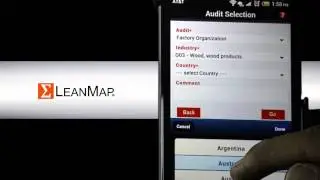 Lean Audit Android App - User Guide - Benchmark your Business